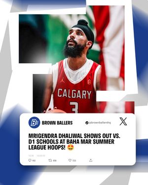 Image post by @brownballers on Instagram