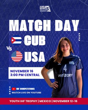 Image post by @usahandballwnt on Instagram