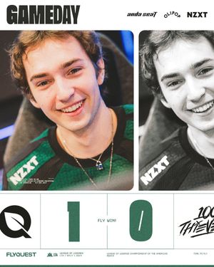 Image post by @FlyQuest on Twitter