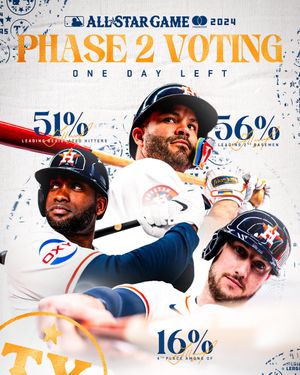 Image post by @astros on Twitter