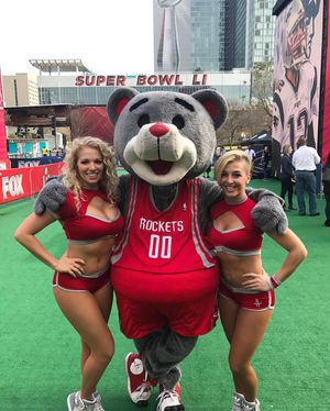 Image post by @rocketsmascotclutch on Instagram
