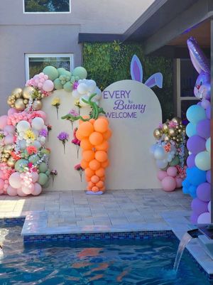 Image post by @Heather's Balloon Boutique & Decor on Facebook
