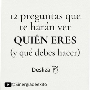 Image post by @sinergiadeexito on Instagram