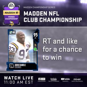 Image post by @EAMaddenNFL_MCS on Twitter