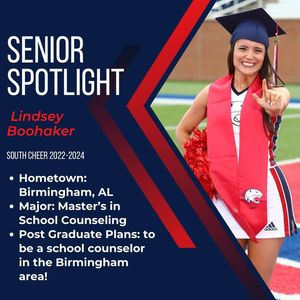 Image post by @southalabama.cheerleading on Facebook