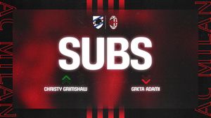 Image post by @acmilan on Twitter