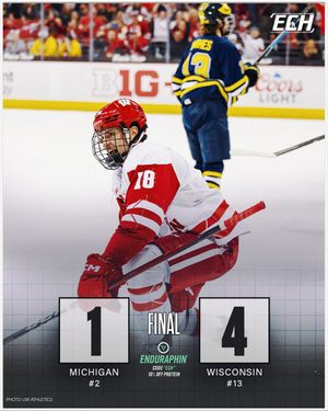 Image post by @everythingcollegehockey on Instagram