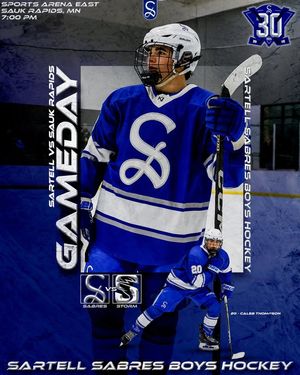 Image post by @SabreBoysHockey on Facebook