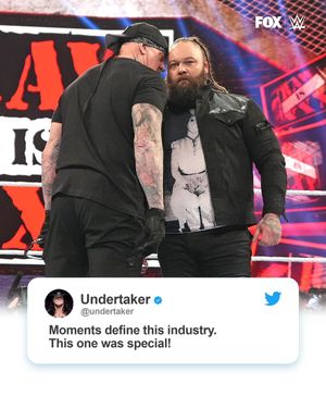 Image post by @WWEonFOX on Twitter