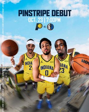 Image post by @Pacers on Twitter/X