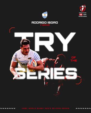 Image post by @WorldRugby7s on Twitter