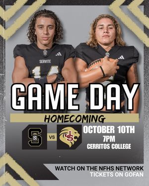 Image post by @servite_sports on Instagram