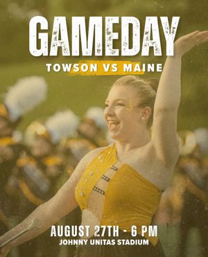 Image post by @towsonband on Instagram
