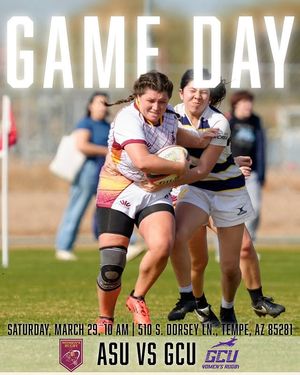 Image post by @womensrugbyatasu on Instagram