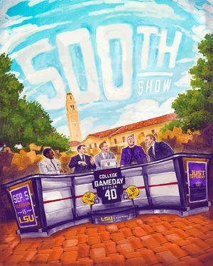 Image post by @lsufootball on Instagram