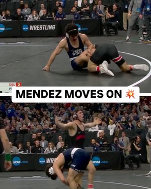 Image post by @ncaawrestling on Instagram