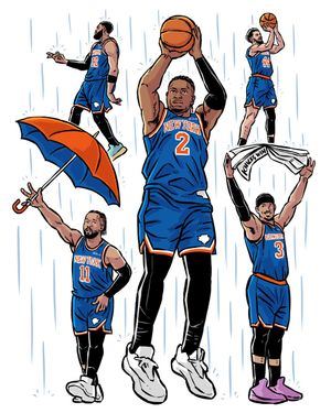 Image post by @nyknicks on Twitter