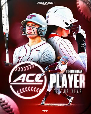 Image post by @hokiessoftball on Instagram