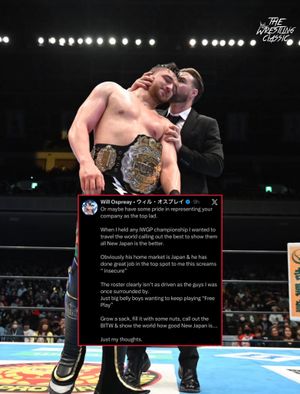 Image post by @thewrestlingclassic on Instagram