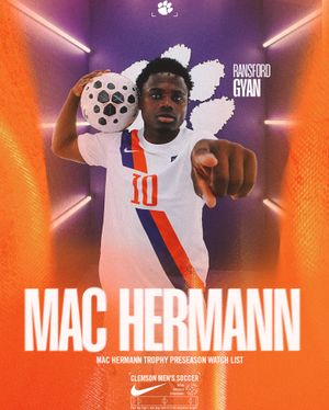 Image post by @clemsonmsoccer on Instagram