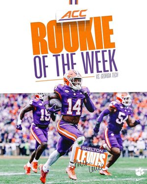 Image post by @clemsonfb on Instagram