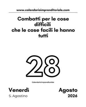 Image post by @calendarioimprenditoriale on Instagram