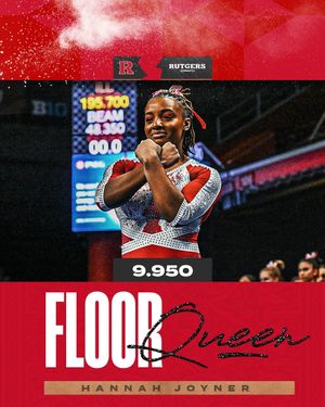 Image post by @rutgersgymnastics on Instagram