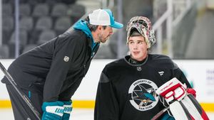 Image post by @SanJoseSharks on Twitter