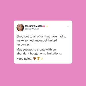 Image post by @hire.women on Instagram