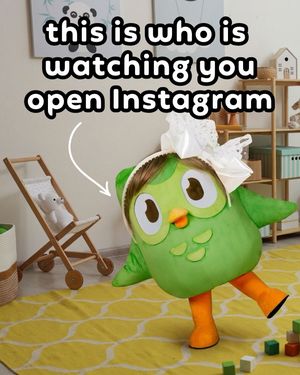 Image post by @duolingoenglishtest on Instagram