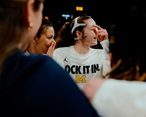 Image post by @umichwbball on Instagram