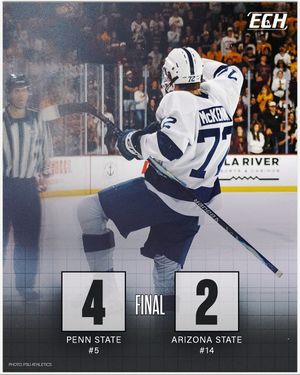 Image post by @everythingcollegehockey on Instagram