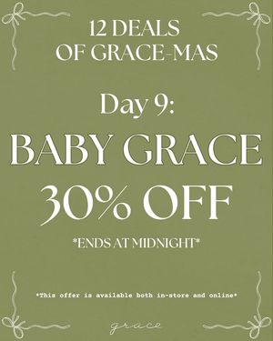 Image post by @shopatgrace on Facebook