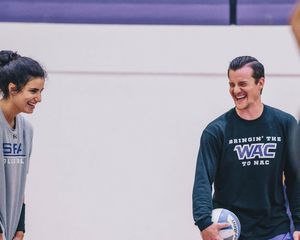 Image post by @sfa_volleyball on Instagram