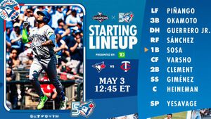 Image post by @BlueJays on Twitter