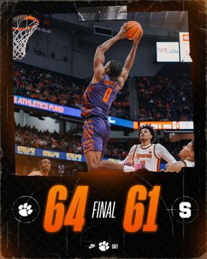 Image post by @clemsonmbb on Instagram
