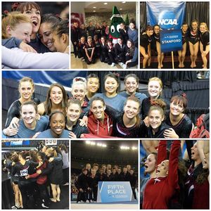 Image post by @stanfordgymnastics on Instagram