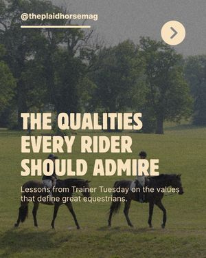 Image post by @theplaidhorsemag on Instagram