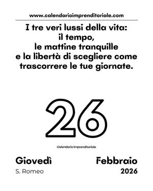 Image post by @calendarioimprenditoriale on Instagram