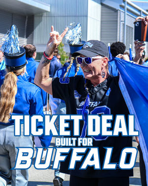 Image post by @ubathletics on Instagram