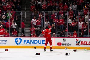 Image post by @DetroitRedWings on Twitter/X
