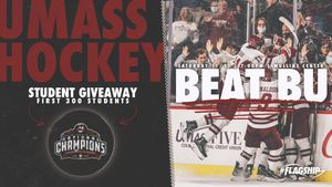 Image post by @UMassHockey on Twitter