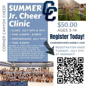 Image post by @corner_canyon_cheer on Instagram