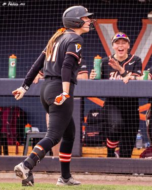 Image post by @hokiessoftball on Instagram