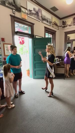 Video post by @missvavolpageant on Facebook