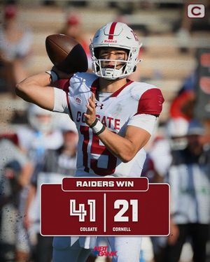Image post by @ColgateFB on Twitter