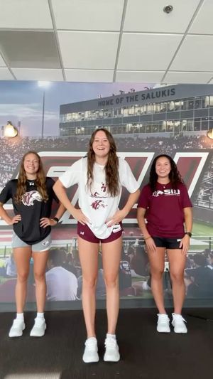 Video post by @SIUSwimDive on Facebook