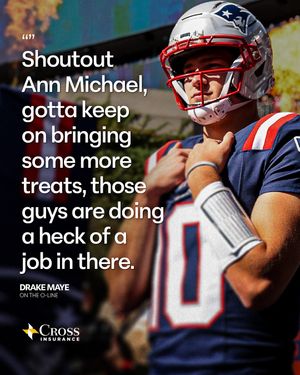 Image post by @patriots on Instagram