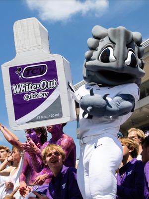 Image post by @tcu.superfrog on Instagram