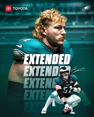 Image post by @Eagles on Twitter/X